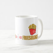 Funny French Fries Kaffeetasse (VorderseiteRechts)