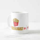 Funny French Fries Kaffeetasse (Vorderseite Links)