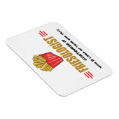 Funny French Fries Magnet (Rechte Seite)