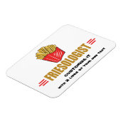 Funny French Fries Magnet (Linke Seite)