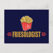 Funny French Fries Postkarte (Vorderseite)