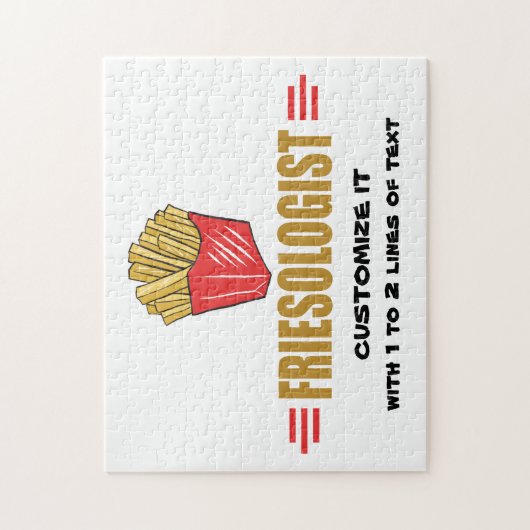 Funny French Fries Puzzle (Vertikal)