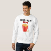 Funny French Fries Sweatshirt (Vorne ganz)