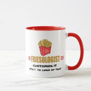 Funny French Fries Tasse
