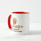 Funny French Fries Tasse (Vorderseite Links)