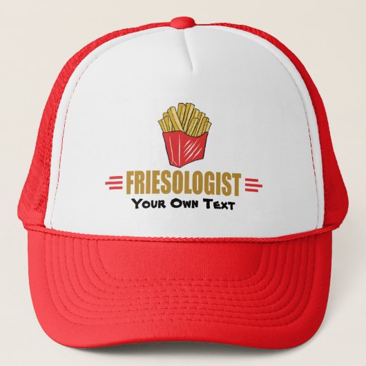 Funny French Fries Truckerkappe (Vorderseite)
