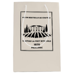 Funny French Geburtstag Mittlere Geschenktüte