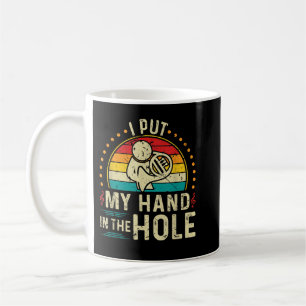 Funny French Horn Ich zerstöre Stille für Musiker1 Kaffeetasse