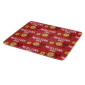 Funny French käse love Cutting Board Schneidebrett (Ecke)