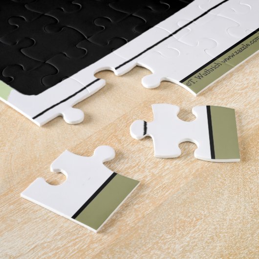 Funny French Koch Cartoon Art Voila Gourmet Puzzle (Seite)