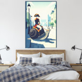 Funny French Leinwanddruck (Insitu (Schlafzimmer))