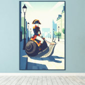 Funny French Leinwanddruck (Insitu (Holzboden))