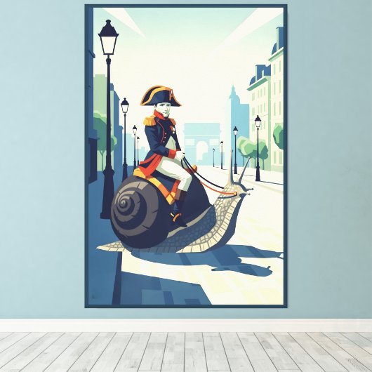 Funny French Leinwanddruck (Insitu (Holzboden))