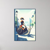 Funny French Leinwanddruck (Vorderseite)