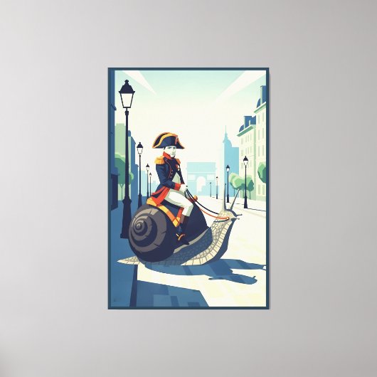 Funny French Leinwanddruck (Vorderseite)