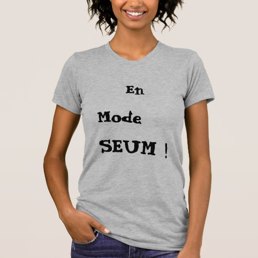 FUNNY FRENCH QUOTE T-Shirt (Vorderseite)