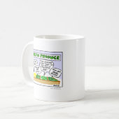 Funny Fresh Produziert Cartoon Gemüse Tasse (Vorderseite Links)
