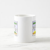 Funny Fresh Produziert Cartoon Gemüse Tasse (Mittel)