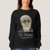 Funny Freud Psychologie Sweatshirt (Vorderseite)