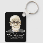 Funny Freud Psychology Joke Schlüsselanhänger (Rückseite)