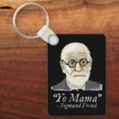 Funny Freud Psychology Joke Schlüsselanhänger (Vorderseite)