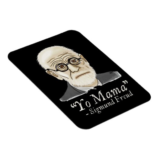 Funny Freud Psychology Magnet (Rechte Seite)