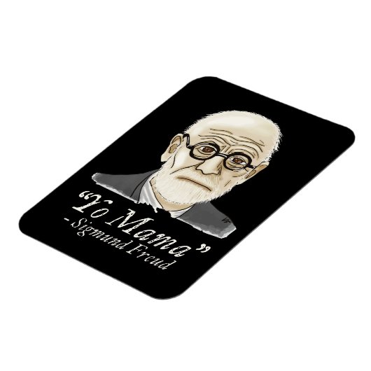 Funny Freud Psychology Magnet (Linke Seite)