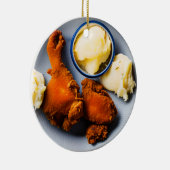 Funny Fricken Weihnachten Keramik Ornament (Rechts)