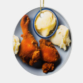 Funny Fricken Weihnachten Keramik Ornament (Links)