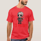 Funny Friday 13th Funny Halloween Horror T-Shirt (Vorderseite)