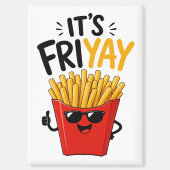 Funny Friday Magnet (Vorderseite)