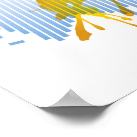 Funny_Fried_Egg Poster (Ecke)