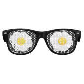 Funny Fried Eggs Partybrille (Vorderseite)