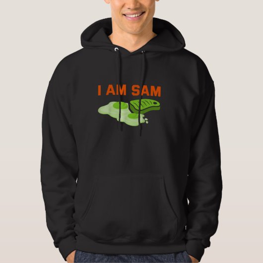Funny Fried Green Ham and Eggs Days I Bin Sam Hoodie (Vorderseite)
