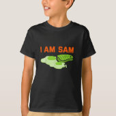 Funny Fried Green Ham and Eggs Days I Bin Sam T-Shirt (Vorderseite)