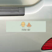 Funny Friend Chip Kartoffelchips Autoaufkleber (Auf Auto)