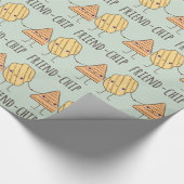 Funny Friend Chip Kartoffelchips Geschenkpapier (Ecke)