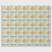 Funny Friend Chip Kartoffelchips Geschenkpapier (Flach)