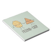 Funny Friend Chip Kartoffelchips Notizblock (angewinkelt)