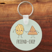Funny Friend Chip Kartoffelchips Schlüsselanhänger (Vorderseite)