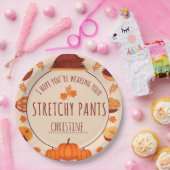 Funny Friendsgiving Erntedank Dinner Holiday Pappteller (Party)