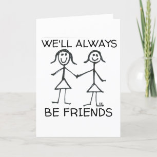 FUNNY FRIENDSHIP Bester Freund GREETING CARD Feiertagskarte