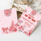 Funny Friendsmas Santa Ho Ho Hos Weihnachtsfeierta Einladung
