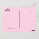 Funny Frinkled Cat - Botox ist essenziell Postkarte (Rückseite)