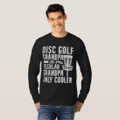 Funny Frisbee Disk Golf Opa Frolf Disc Golfspielen T-Shirt (Vorne ganz)