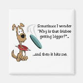 Funny Frisbee Magnet (Vorne)