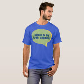 Funny Frisber Tools Zitat ich sollte Ihr Friseur T-Shirt (Vorne ganz)