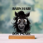 Funny Friseur - Kunst Acrylschild (Neutral)