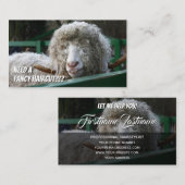 Funny Frisylist extravaganter neuer Friseurspezial Visitenkarte (Vorne/Hinten)