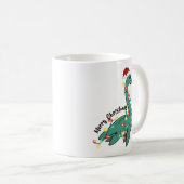 Funny FroChristmas Lochness Monster Kaffeetasse (VorderseiteRechts)